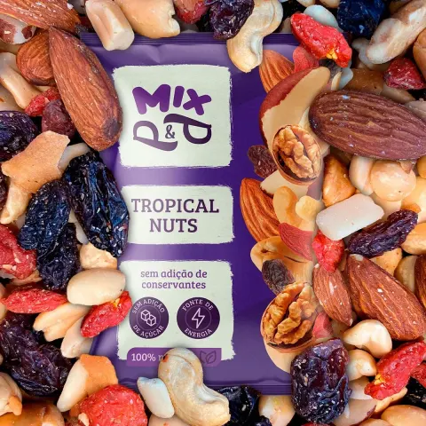 Pacote Tropical Nuts com mix